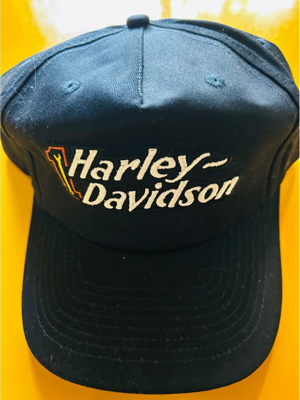 Harley Davidson The One Motorcycle Show Trucker Hat Tapacho Snapback Black